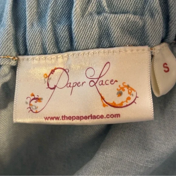 Paperlace Wide Leg Heart Jeans - Picture 11 of 14